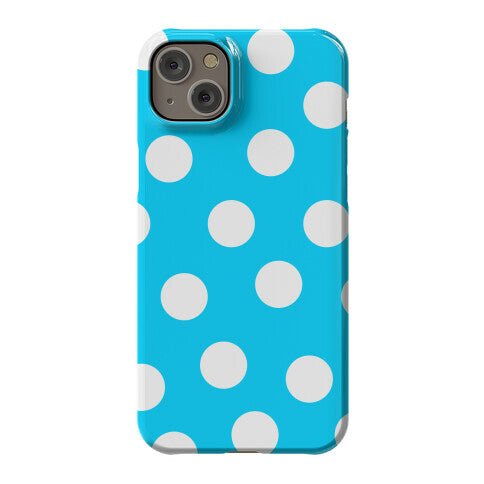 Blue Polka Dot Case Phone Case